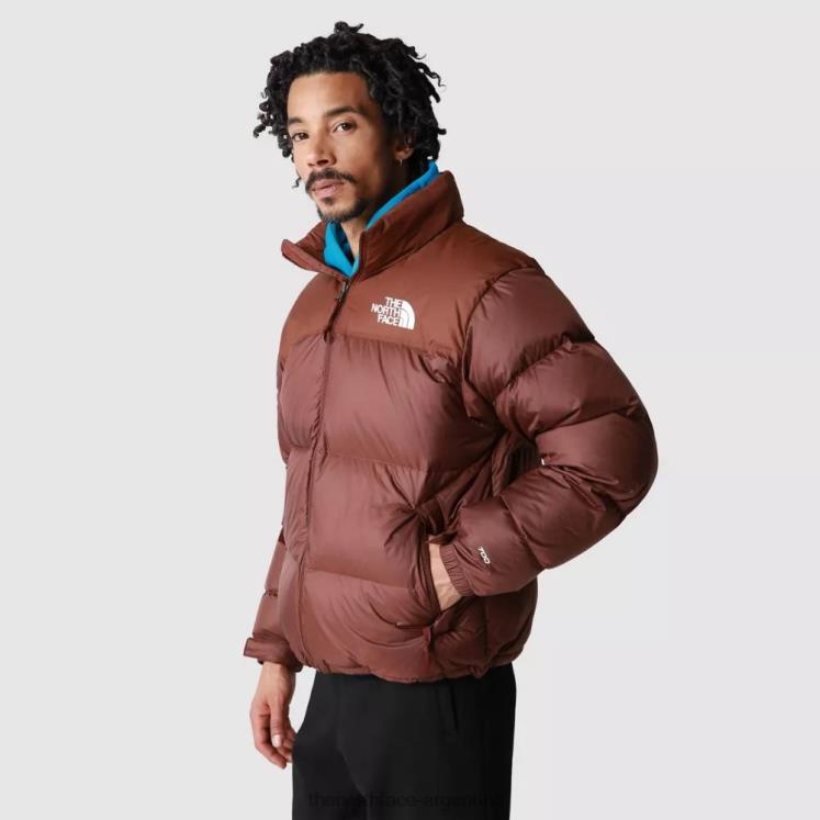 chaqueta nuptse retro hombre 1996 RDT8H90 roble oscuro The North Face