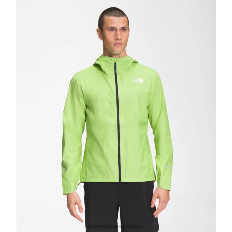 chaqueta plegable primer amanecer para hombre RDT8H3745 verde The North Face