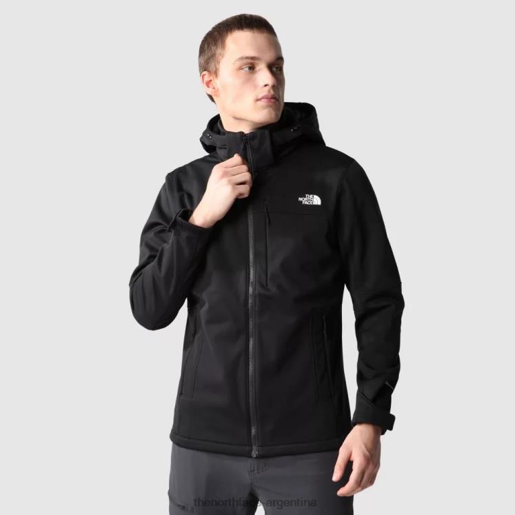 chaqueta softshell diablo hombre RDT8H2227 negro The North Face