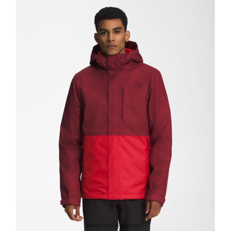 chaqueta triclimate de plumón altier para hombre RDT8H3193 cordobés The North Face