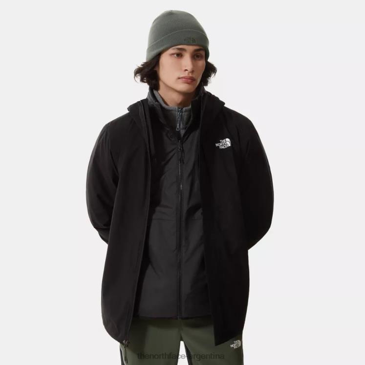 chaqueta triclimate hombre carto RDT8H1248 negro The North Face