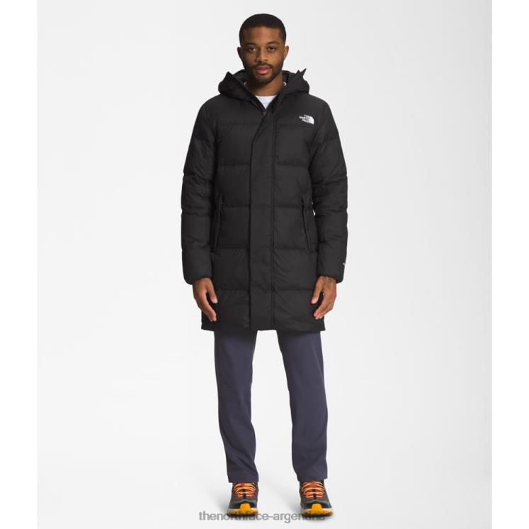 hombres hidrenalita abajo medio RDT8H5582 negro The North Face