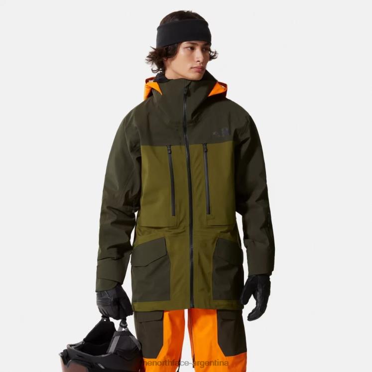 hombres una chaqueta cad Futurelight RDT8H973 colofonia verde The North Face