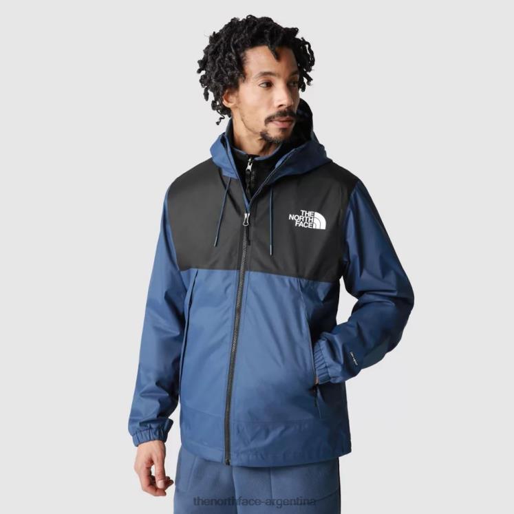 nueva chaqueta de montaña q para hombre RDT8H1131 azul sombreado The North Face