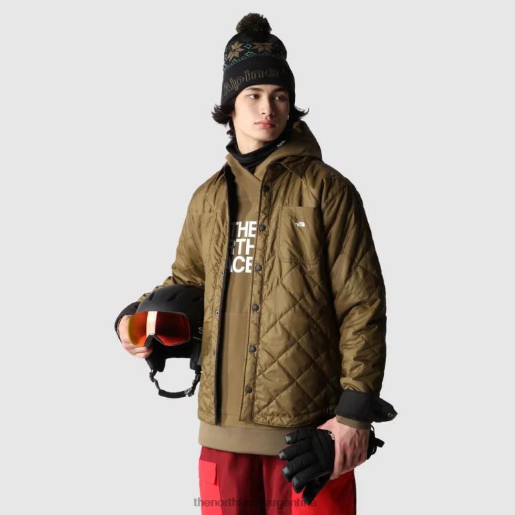 Camisa de franela con aislamiento Fort Point para hombre RDT8H173 negro The North Face Camisa de franela con aislamiento Fort Point para hombre RDT8H173 negro The North Face