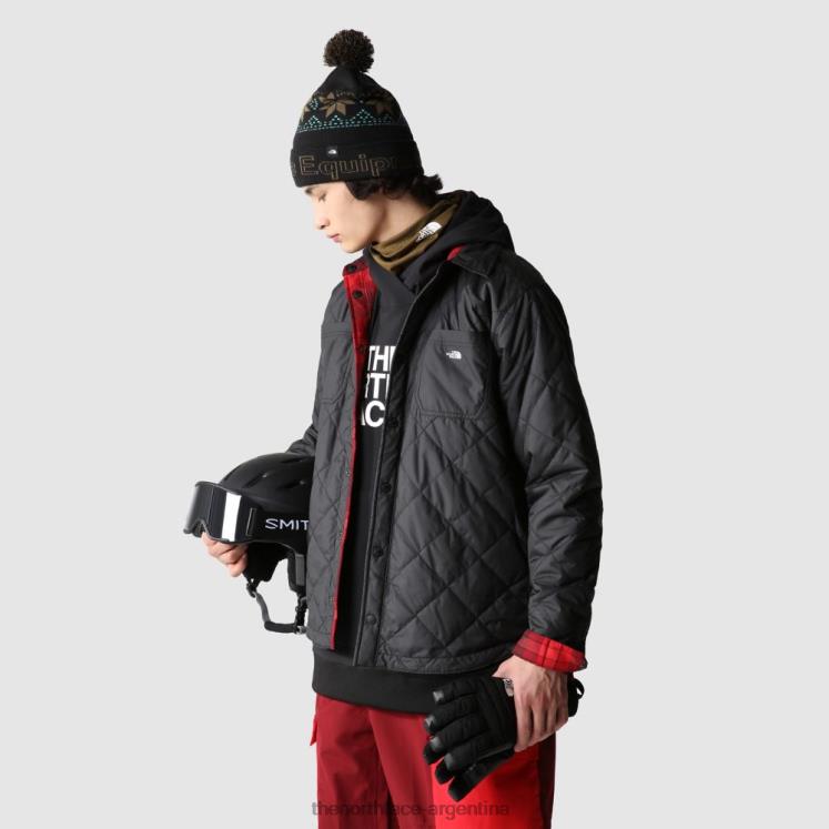 Camisa de franela con aislamiento Fort Point para hombre RDT8H174 icono grande rojo The North Face