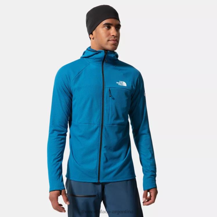 Chaqueta con capucha de forro polar para hombre Summit Series Future RDT8H1316 azul banff The North Face