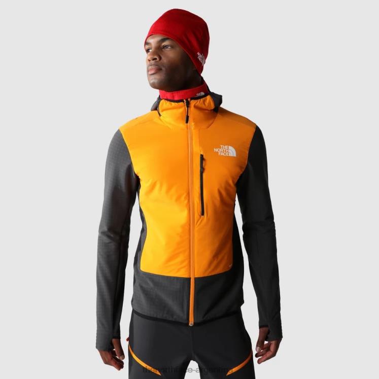 chaqueta de capa intermedia ventrix híbrida para hombre RDT8H2103 gris The North Face