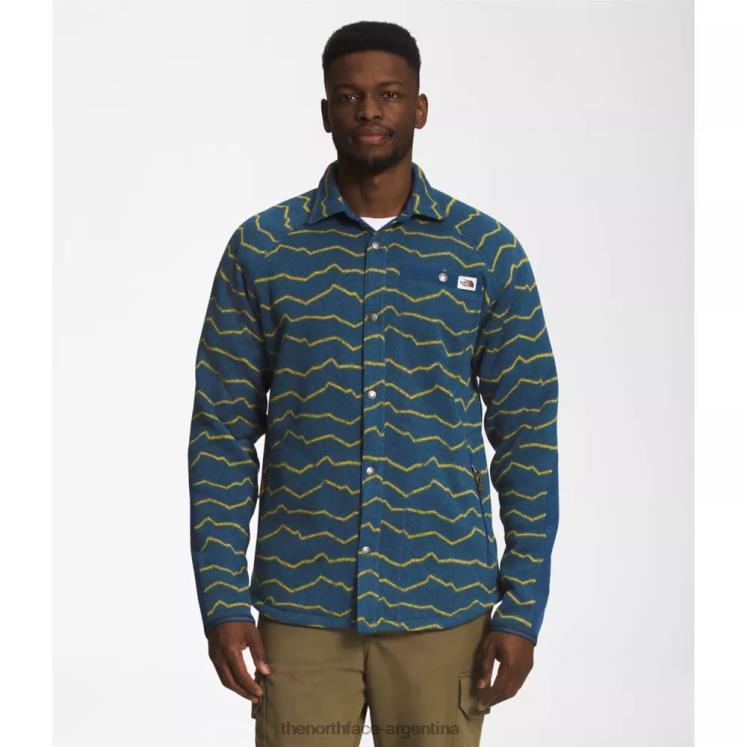 chaqueta de hombre estampada gordon lyons RDT8H6032 duende The North Face