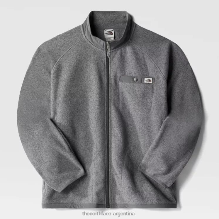 chaqueta de lana gordon lyons para hombre RDT8H1078 gris The North Face