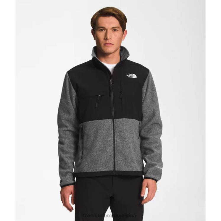 chaqueta denali de los hombres RDT8H5591 gris The North Face