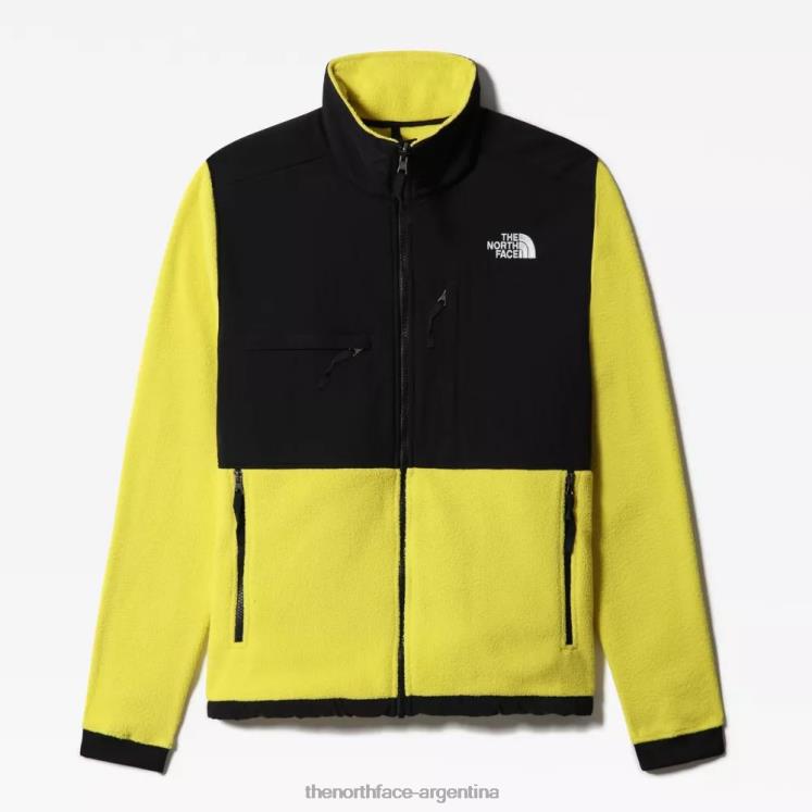 chaqueta polar denali 2 para hombre RDT8H490 amarillo ácido The North Face