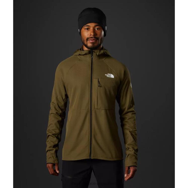 sudadera con capucha y cremallera completa del futuro de la serie summit para hombre RDT8H4450 oliva militar The North Face