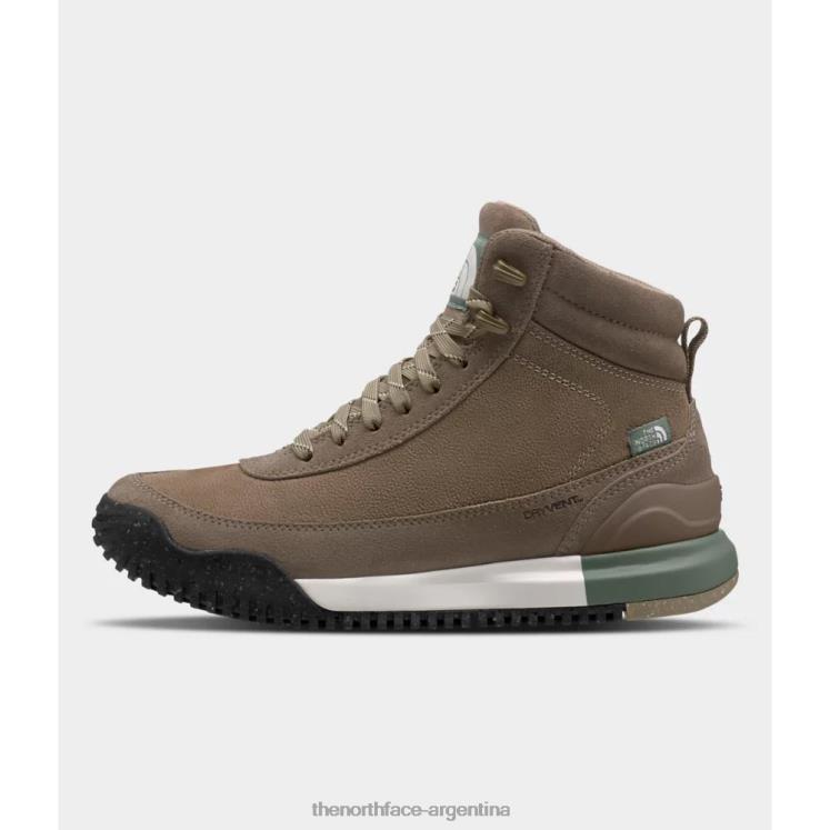 Fossil blanco mujer volver a botas impermeables de cuero berkeley iii RDT8H3659 blanco fósil The North Face