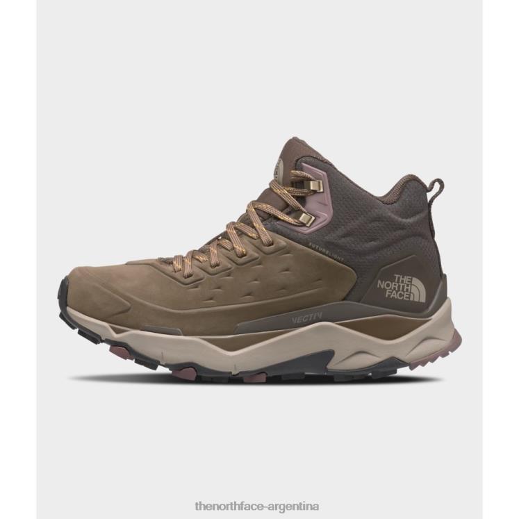 botas de mujer vectiv exploras mid Futurelight de piel RDT8H4033 marrón bipartidista The North Face botas de mujer vectiv exploras mid Futurelight de piel RDT8H4033 marrón bipartidista The North Face