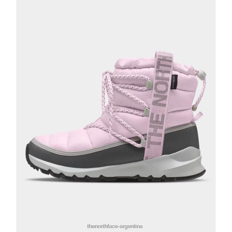 botas impermeables con cordones thermoball para mujer RDT8H4622 niebla de lavanda The North Face botas impermeables con cordones thermoball para mujer RDT8H4622 niebla de lavanda The North Face