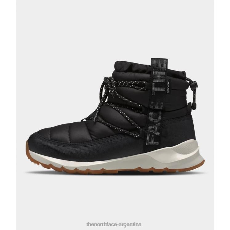 botas impermeables con cordones thermoball para mujer RDT8H4624 negro The North Face botas impermeables con cordones thermoball para mujer RDT8H4624 negro The North Face