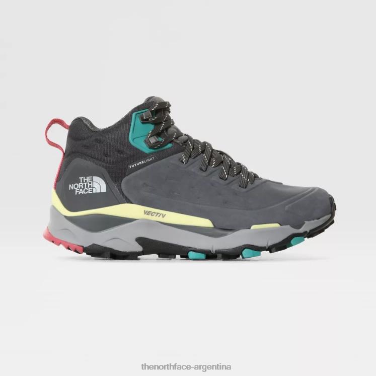 Botas de montaña de piel Vectiv Futurelight Exploras para mujer RDT8H1022 gris The North Face