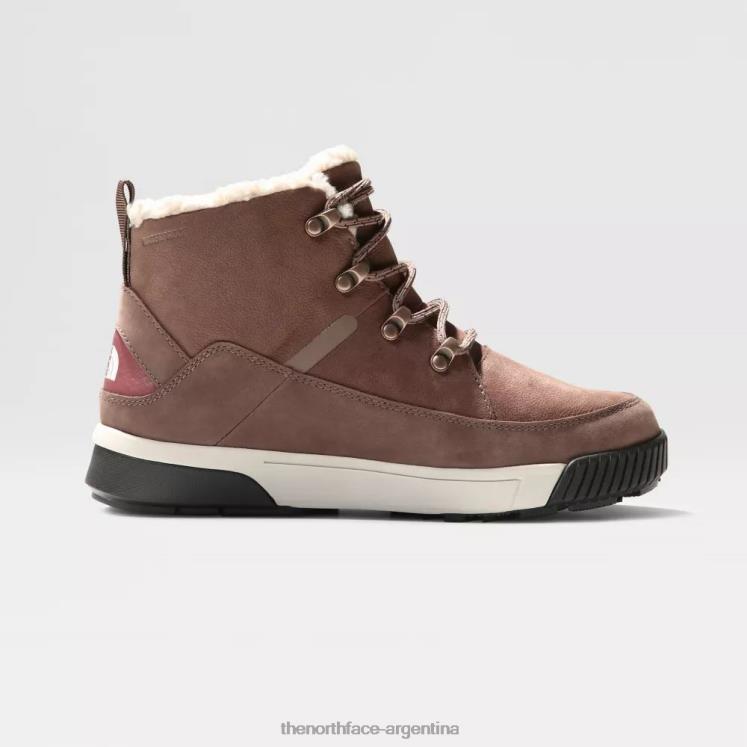botas de calle impermeables sierra para mujer RDT8H669 color topo profundo The North Face