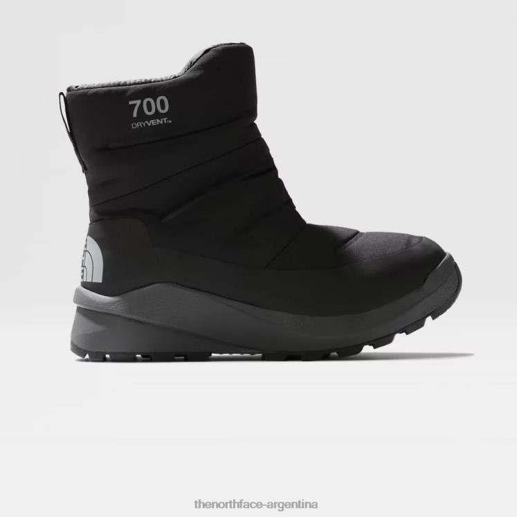 botines de invierno nuptse ii mujer RDT8H1008 gris The North Face