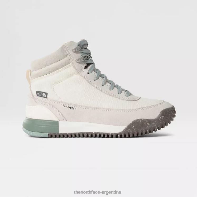 mujer vuelve a botas de calle berkeley iii textiles RDT8H1009 blanco The North Face