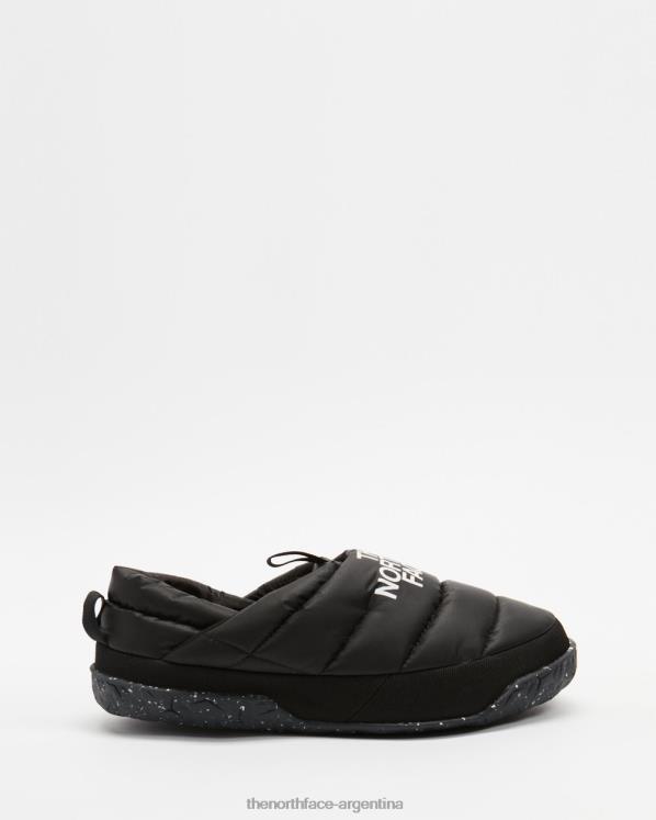 mules nuptse mujer RDT8H7071 blanco negro The North Face