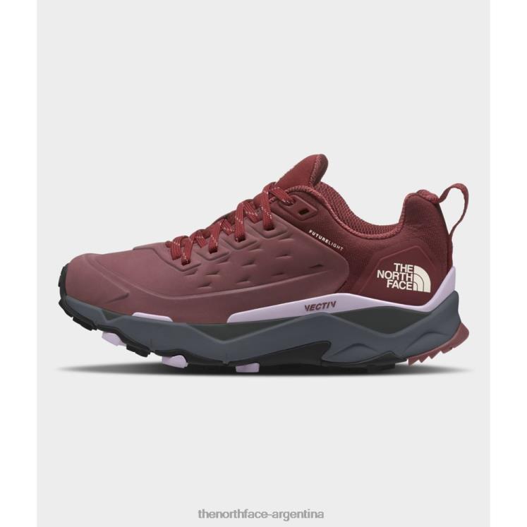 zapatos de mujer vectiv exploras Futurelight de piel RDT8H4042 jengibre The North Face