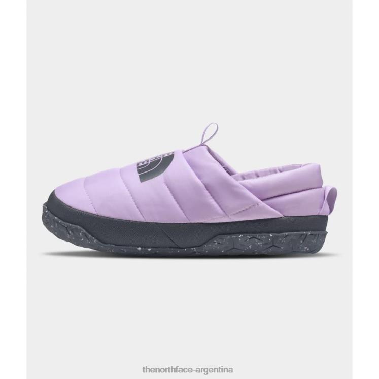 mulas nuptse mujer RDT8H4005 niebla de lavanda The North Face