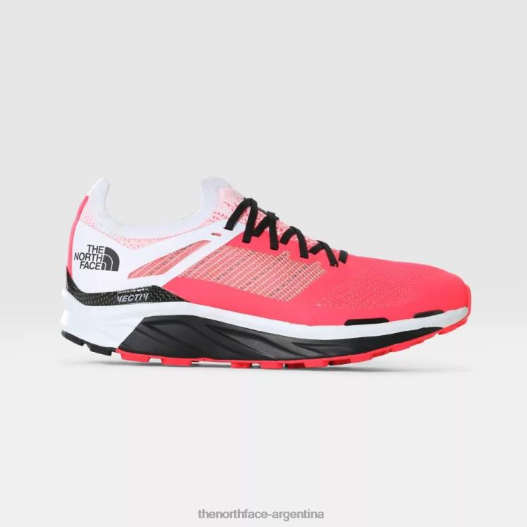 zapatillas trail running vectiv serie vuelo mujer RDT8H661 coral brillante The North Face