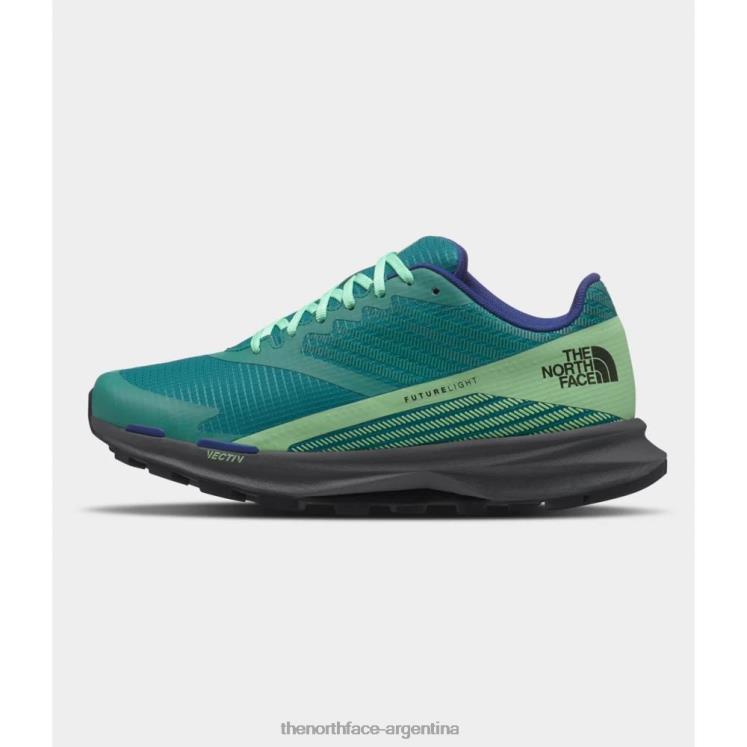 zapatos vectiv levitum Futurelight mujer RDT8H4630 verde porcelana The North Face
