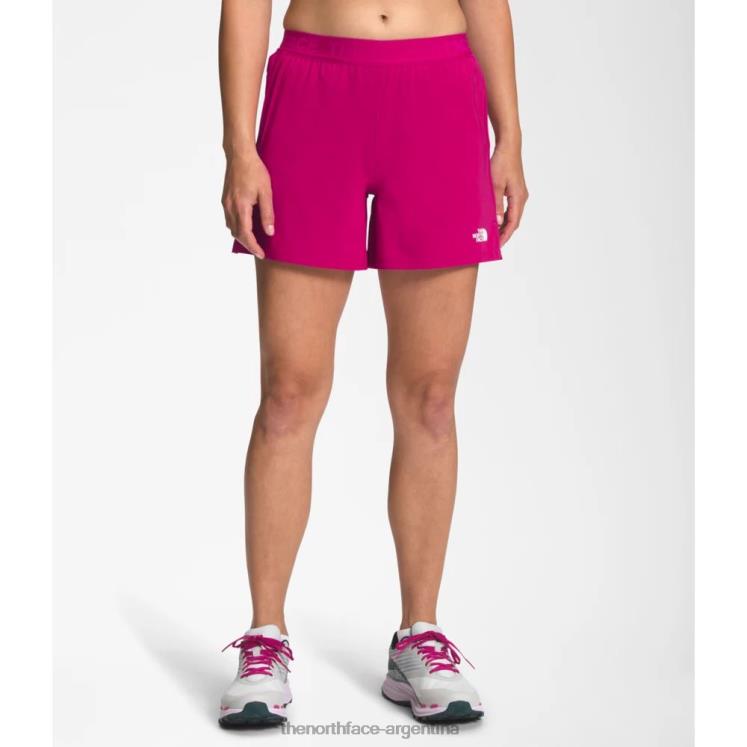 las mujeres deambulan pantalones cortos RDT8H4849 rosa fucsia The North Face