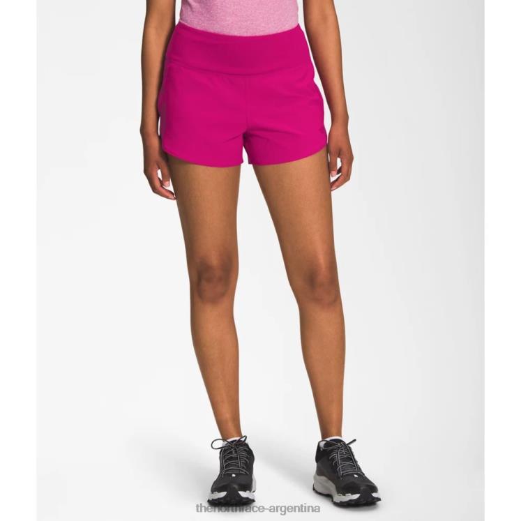 mujer arque 3 pantalones cortos RDT8H4437 rosa fucsia The North Face