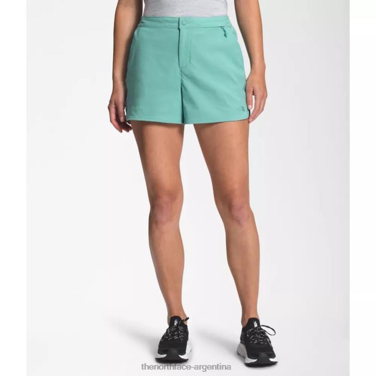 mujeres clase v hacer todo pantalones cortos RDT8H4533 wasabi The North Face
