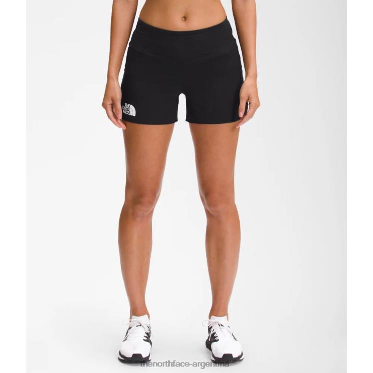shorts mujer vuelo stridelight 4 RDT8H4441 negro The North Face