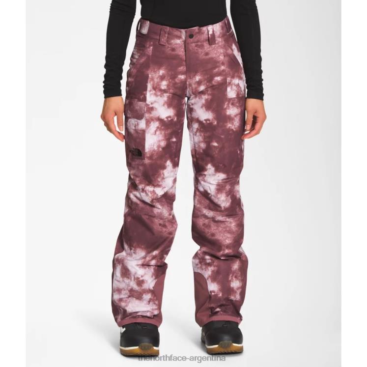 pantalones con aislamiento libertad mujer RDT8H3898 nieve de jengibre The North Face
