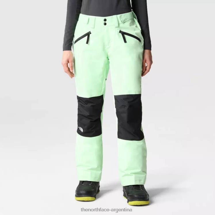 pantalones de esquí aboutaday para mujer RDT8H184 pátina verde The North Face