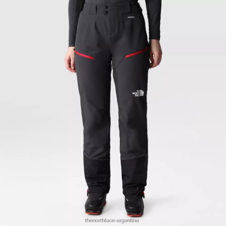 El amanecer de las mujeres se convierte en pantalones cálidos. RDT8H2108 gris The North Face
