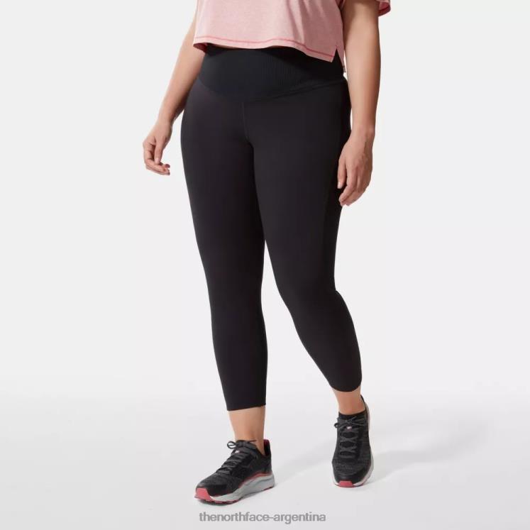 Leggings 7/8 ecoactivos dune sky talla grande para mujer RDT8H1469 negro The North Face
