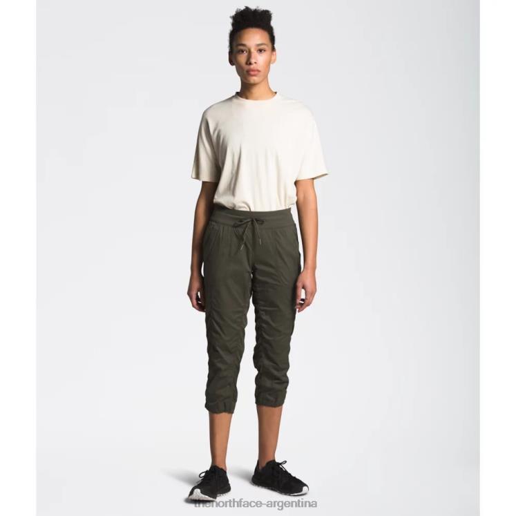 capris afrodita 2.0 mujer RDT8H3176 nuevo verde pardo The North Face