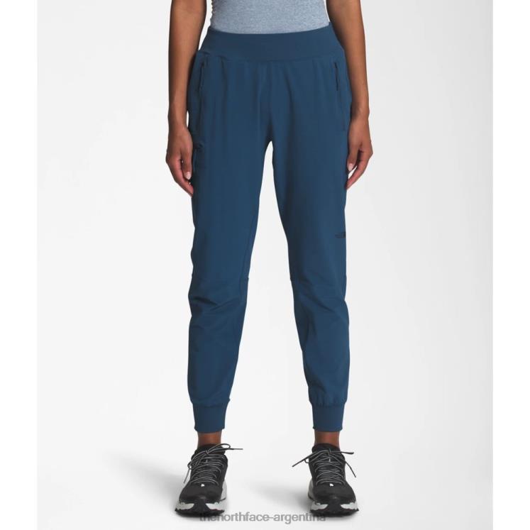 joggers bridgeway mujer RDT8H6063 azul sombreado The North Face