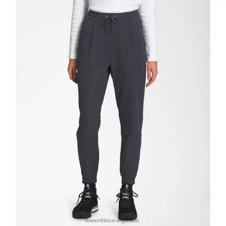 joggers estándar para mujer RDT8H4374 gris The North Face