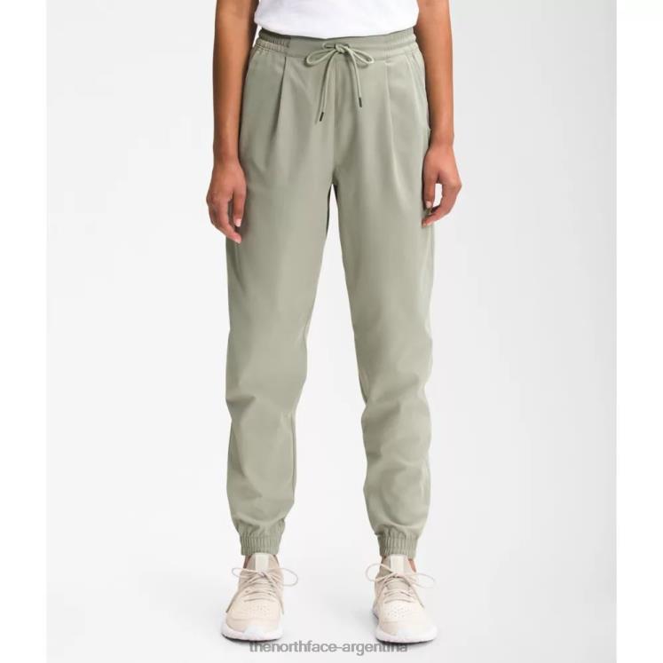 joggers estándar para mujer RDT8H4375 té verde The North Face