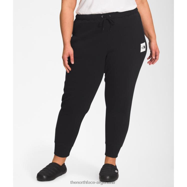 joggers negros blancos para mujer plus box nse RDT8H5816 blanco negro The North Face