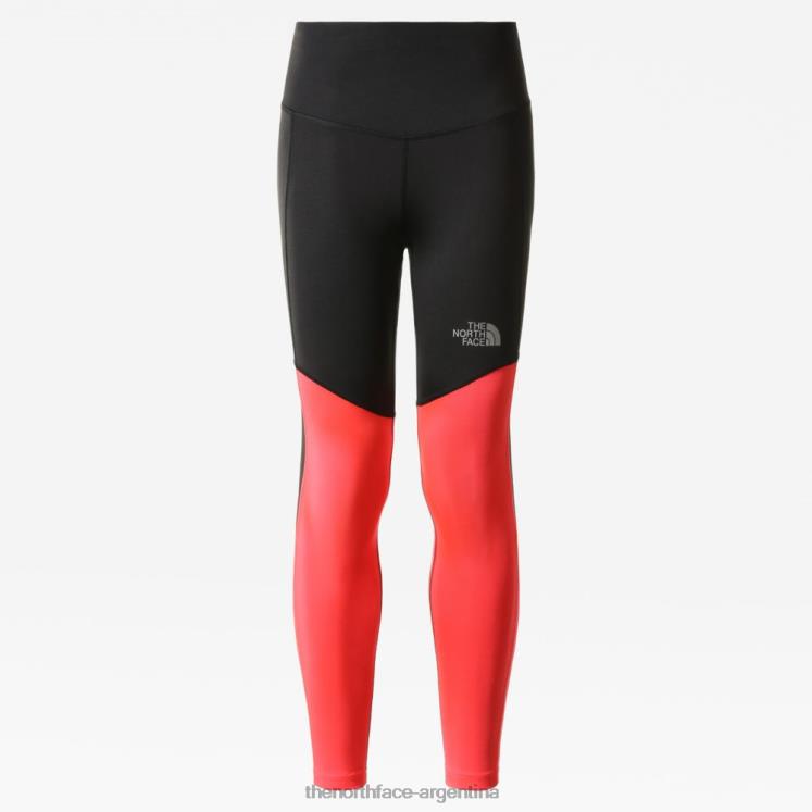 las mujeres corren polainas RDT8H1581 coral brillante The North Face