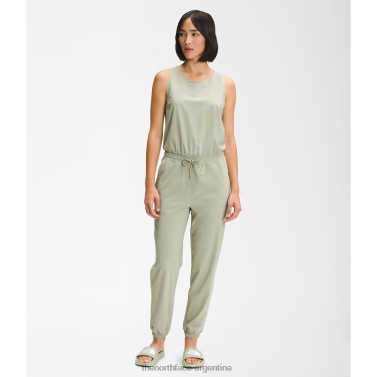 las mujeres nunca dejan de usar mono RDT8H3817 té verde The North Face