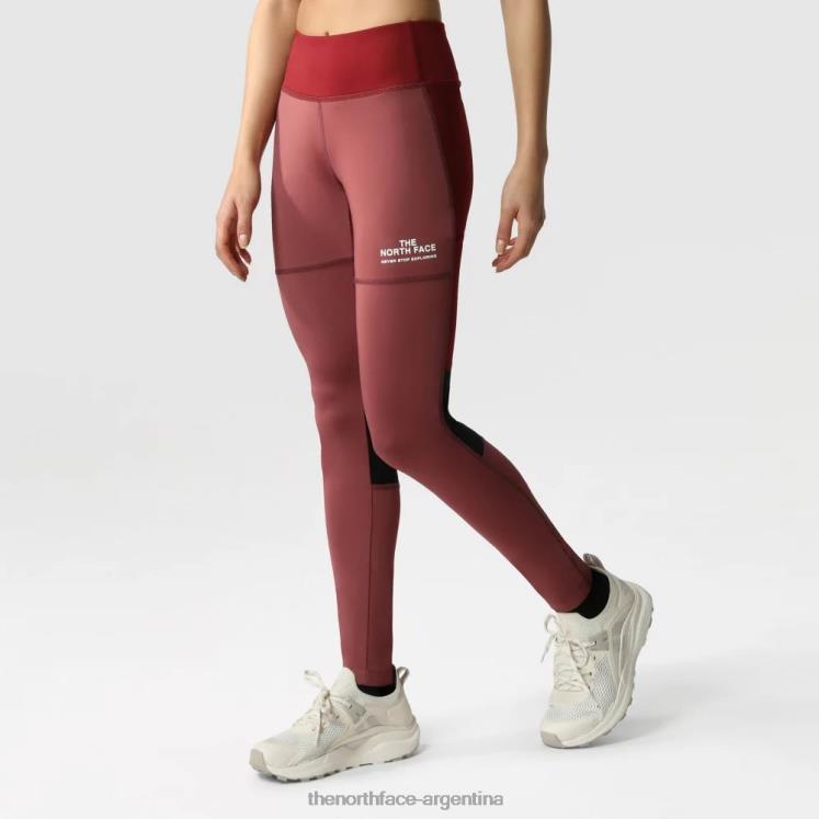 leggings de entrenamiento para mujer RDT8H2176 jengibre The North Face