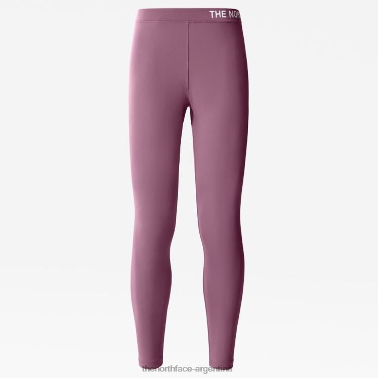 leggings de mujer RDT8H1501 picas moradas The North Face