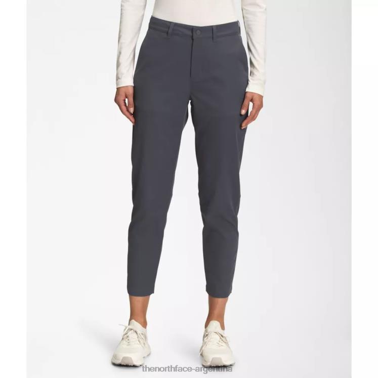 pantalones cónicos estándar para mujer RDT8H4364 gris The North Face