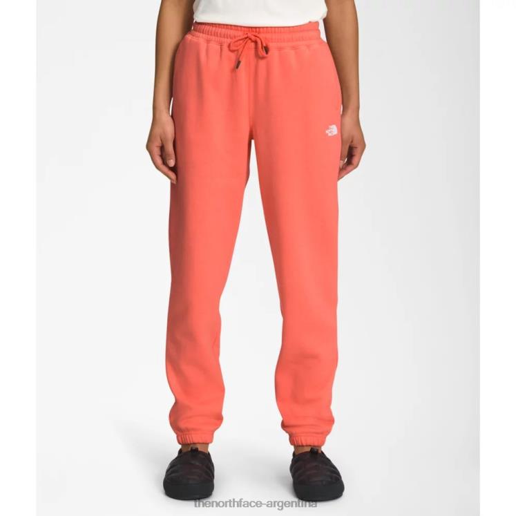 pantalones deportivos de lana de media cúpula para mujer RDT8H5522 amanecer coralino The North Face