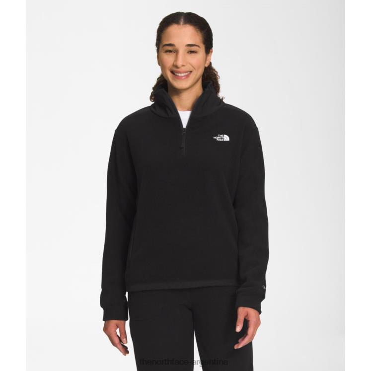 mujer alpina polartec 200 zip RDT8H5210 negro The North Face